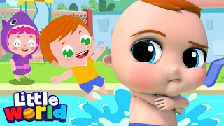 No No Swimming Song |  Kids Songs & Nursery Rhymes by Little World