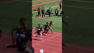 8th grader Kameran Warren runs 11.24 in  Atlanta Track Classics Middle School Boys