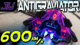 THE FASTEST RACER EVER! 600+ KM/H! | Antigraviator Gameplay | Indie Racing Game Early Access Footage