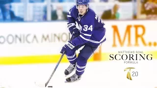 How to Score Goals In Hockey - Auston Matthews Goal Scoring Formula