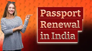 Can I renew my passport if it expired 20 years ago in India?