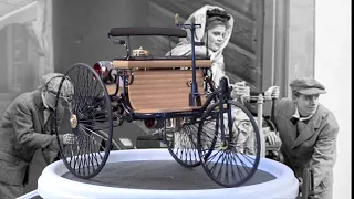 "WORLD`S FIRST CAR" Scale collectible "Benz Patent-Motorwagen"