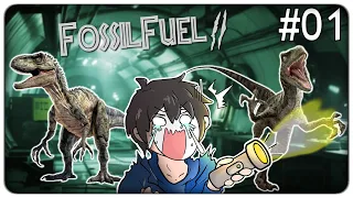 FUGGIAMO DA UN LABORATORIO SOTTERRANEO PIENO DI DINOSAURI AFFAMATI | FossilFuel 2 - ep.01