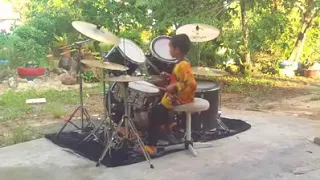 BRAIN STEW GREEN DAY drum cover Muhammad Syafiq Nasrullah 6