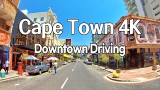 [4K] Cape Town Downtown 4K Driving #1/2 / 케이프타운 다운타운 4K 드라이빙