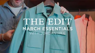 The Edit with Jordan Hill: Spring Outerwear (feat. Zegna, Stone Island, Isaia, Brunello Cucinelli)