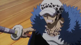 Blackbeard Pirates Vs. Law  | Devil Fruit Reveals (English Sub)