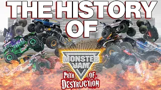 The History Of Monster Jam Path Of Destruction Tour