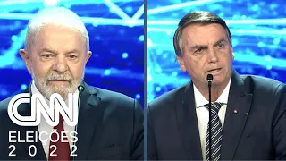 Bolsonaro chama Lula de "ex-presidiário" em debate | NOVO DIA