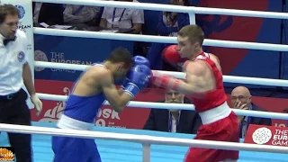 ASANAU /BLR/ vs MAMEDOV /RUS/  BOXING  FINAL/-60kg/  II European Games 2019