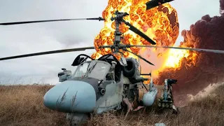 Russian helicopter Ka 52 shot down near Nikolaev