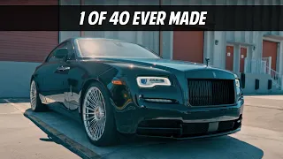 Review of the RAREST Rolls Royce WRAITH Black Badge - ADAMAS is 1 of 40 wolrdwide
