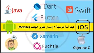 كيف أبدأ تعلم البرمجة ؟ | مسار تطوير تطبيقات الهواتف (Mobile)