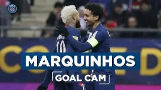 GOAL CAM | Every Angles | MARQUINHOS vs Reims