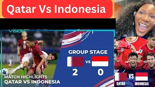 #AFCU23 Group A : QATAR 2 - 0 INDONESIA reaction