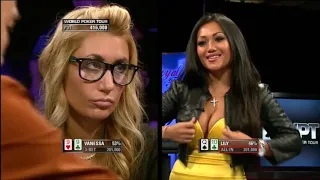 World Poker Tour Season 12    Lily Kiletto All In vs  Vanessa Rousso