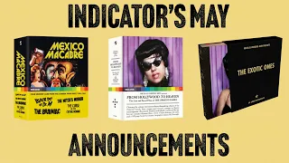 Indicator's May Announcements | Blu-ray | Powerhouse Films | Low budget | Mexican Cinema