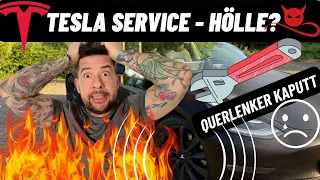 Tesla Model 3 Querlenker Schaden - Hilfe! Wie reagiert das Service Center?