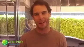 Interview Rafa Nadal