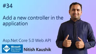 Add a new controller in the application | ASP.NET Core 5.0 Web API Tutorial