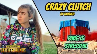 PUBG IS STRESSFUL | CRAZY CLUTCH WITH BERYL | Danucd