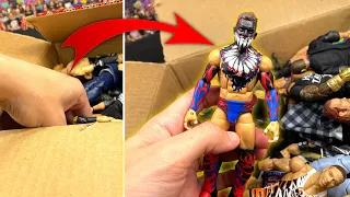 Someone sent me a MASSIVE mystery box of WWE Figures...