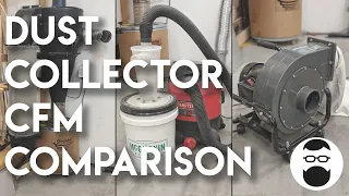 Dust Collector Suction Comparison