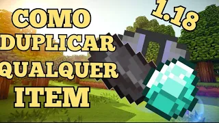 COMO DUPLICAR QUALQUER ITEM NO MINECRAFT!! ATUALIZADO 1.18 minecraft