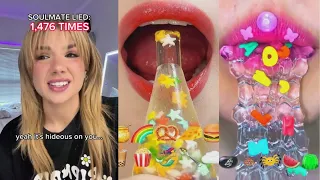 🥭 Text To Speech 🥭 ASMR Satisfying Eating || @Bailey Spinn || POVs Tiktok Compilations 2023 # 1