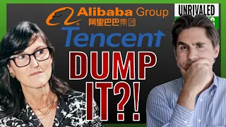 Why are Chinese Stocks COLLAPSING? Join ARK in DUMPING China? Alibaba BABA Stock Tencent Stock!