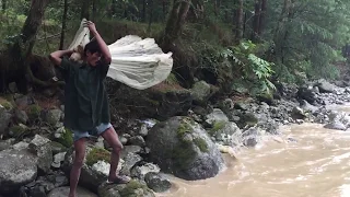 Net Fishing in Himalayas (Slow motion)