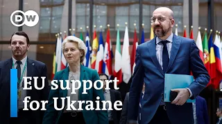 EU leaders plan to use frozen Russian assets to help Ukraine | DW News
