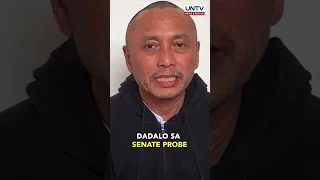 Suspended Rep. Arnolfo Teves, dadalo sa Senate hearing kaugnay ng Degamo slay