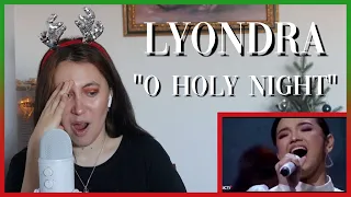 Lyondra "O Holy Night" 🎄 | Reaction Video