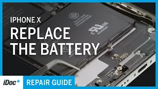 iPhone X – Battery replacement [repair guide including reassembly]