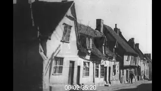 Country Village Life in Lavenham, Suffolk, 1940s - Film 1047946