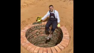 #CZN BURAK the smiling chef cooking in desert 😋🥰