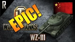 ► World of Tanks - Epic Games: WZ-111-1-4 [8 kills, 7720 dmg]