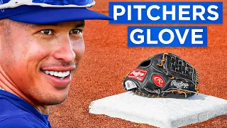 Kolten Wong Uses a Pitchers Glove at 2nd Base