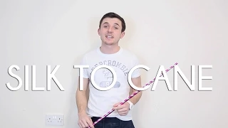 Silk To Cane Magic Trick - Appearing Cane/Wand Easy Magic