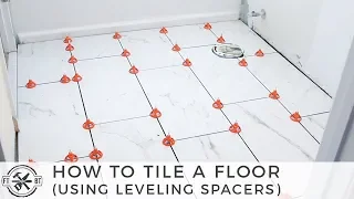 How to Tile a Small Bathroom Floor | DIY Bath Remodel