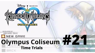 Time Trials Olympus Coliseum - Kingdom Hearts HD 1.5 Final Mix 100% Walkthrough Part 21