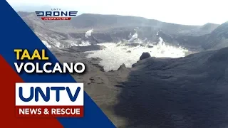 Alert level sa Taal Volcano, ibinaba na ng Phivolcs