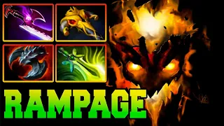 SF Shadow Fiend Dota 2 Carry Meta Rampage - Best Pro Gameplay Build Guide