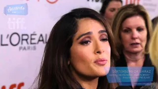 Salma Hayek Septembers of Shiraz Red Carpet (TIFF 2015)