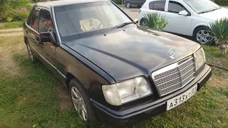 Осмотр Mercedes 280 W124 в Хадыженске 03.08.2023