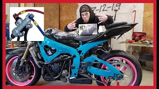 STUNT BIKE: REAR HAND BRAKE INSTALLATION