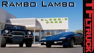 Lamborghini Countach & Lamborghini LM002: The Rambo Lambo Truck Driven