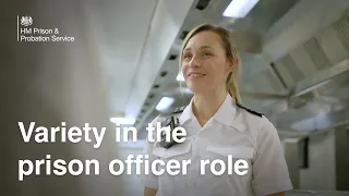 Variety in the prison officer role