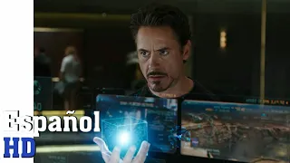 The Avengers 2012 | Escena: El Agente Colson recluta a Tony Stark | Español HD